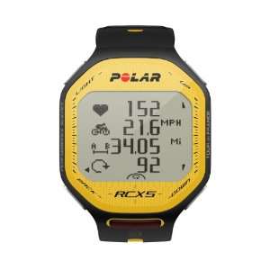  Polar RCX5 TDF Bike Heart Rate Monitor (Yellow/Black 