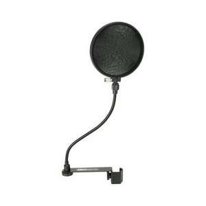   PF 1 6 Clamp On Microphone Pop Filter 6 dia. Musical Instruments