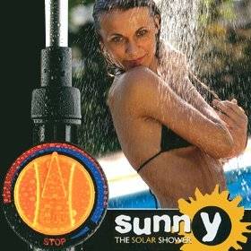 Sunny Shower, The Solar Heated Outdoor Shower