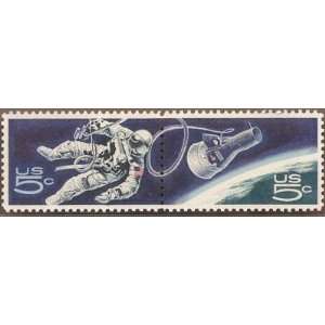 Postage Stamps US Space Accomplishment Issue Gemini Capsule Sc 1351 