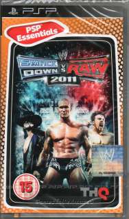 WWE SMACKDOWN VS. RAW 2011 Wrestling (Essentials) (smack down) GAME 