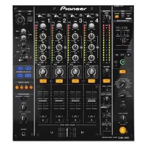   Channel Professional DJ Mixer with Effects Musical Instruments