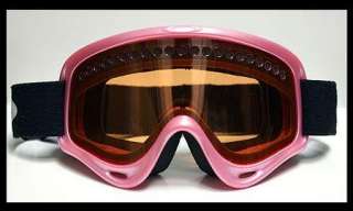 Vintage PINK Black Oakley Ski Mask Goggles Snowboard O Frame BMX 
