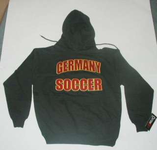 Germany Soccer Hoodie Sweatshirt. New &Gorgeous RTL $65  