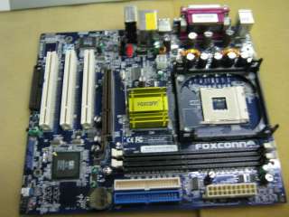 FOXCONN DDR MOTHERBOARD 661M04 MX 6L SOCKET 478  
