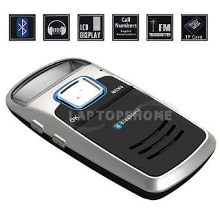 New Car kit Bluetooth Speakerphone  FM Solar Powered Handsfree 