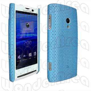 Hard Mesh Grid Case Cover for Sony Ericsson Xperia X10  