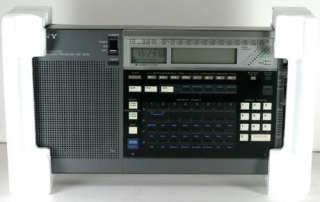 Sony 2010 Shortwave Radio in ORIGINAL BOX with ORIGINAL ACCESSORIES 