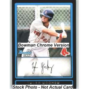 com 2009 Bowman Chrome Prospects #BCP26 Tyler Yockey   Boston Red Sox 