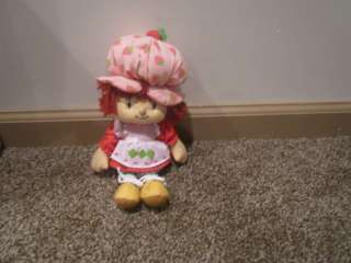 Strawberry Shortcake Cloth Plush Doll 2002 Toy 11  