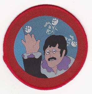 Beatles John Yellow Submarine Port Hole Official sew on Patch  