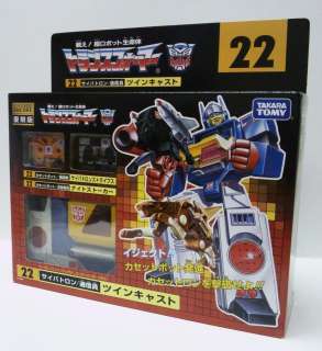 Transformers Encore 22 G1 Reissue Twincast Takara Tomy NEW IN STOCK 