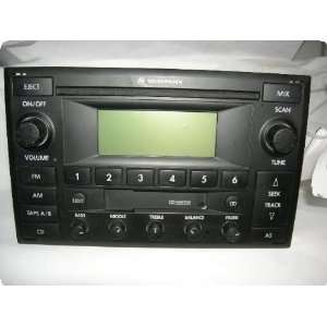    GOLF 03 receiver, w/Monsoon opt, w/built in CD player Automotive