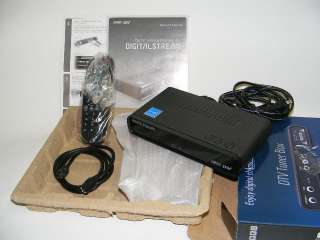   OVER THE AIR HDTV DTX9900 DIGITAL TV CONVERTER BOX W/ REMOTE  