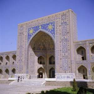  Tilla Kari Madressa (Madrasah) 1660, Registan Square, Samarkand 