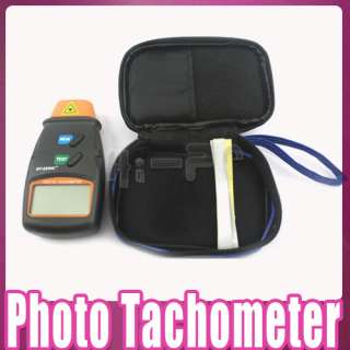 Digital Laser Photo Tachometer RPM Tester Non Contact  