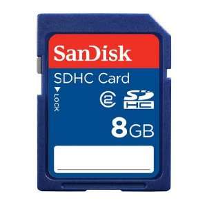  SanDisk 8GB SDHC Memory Card Class 4 Electronics