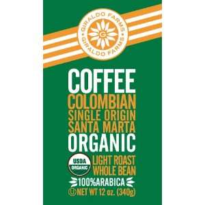 Giraldo Farms Coffee Colombian Single Origin Santa Marta Organic 