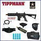 Tippmann US Army Project Salvo EGRIP Paintball Gun MEGA Package with 