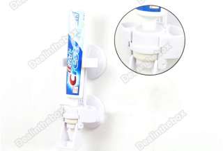 New Bathroom Automatic Toothpaste Dispenser + Free Brush Holder Sets 