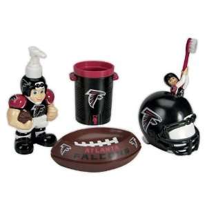  NFL Atlanta Falcons Football 5 Piece Bathroom Set