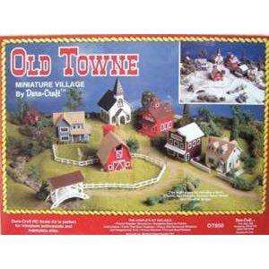 Dura Craft Old Towne Miniature Village New HO Scale  