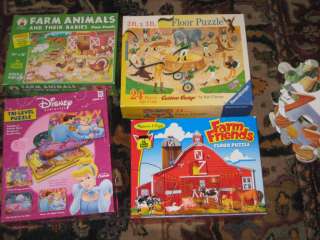  Puzzles Melissa & Doug Ravensburger Curious George Farm Animals Dino