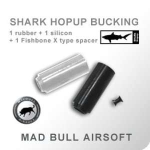 Madbull Black Velocity Enhanced Shark Airsoft Hop Up Bucking/Packing 