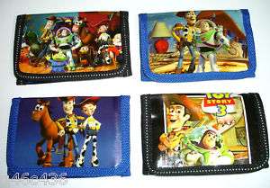 NEW BOYS TOY STORY 3 Tri fold Wallet for KIDS  