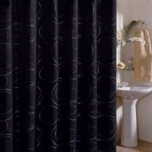  Shower Curtain, Stall S.Curtain, Black