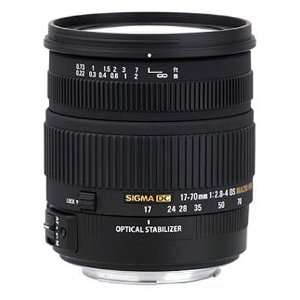 Sigma 17 70mm f/2.8 4 DC Macro OS (Optical Stabilizer) HSM AutoFocus 