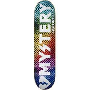 Mystery Color Theory Skateboard Deck   8.12  Sports 