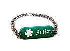 Children Medical Alert Bracelet ID Custom Engraved Auti