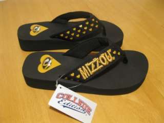 Renaissance University of Missouri Tigers Thong Sandals  