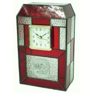   USC Gamecocks Stained Glass Mosaic Desk Clock