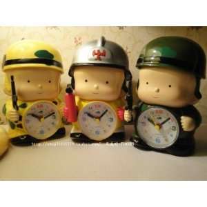   ,desk Alarm Clock,small Soldiers Cartoon Alarm Clock