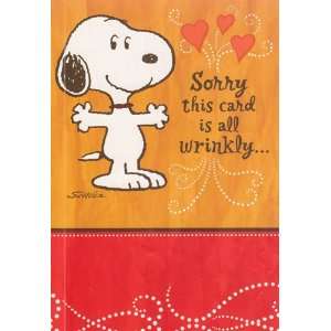  Greeting Card Sweetest Day Peanuts Sorry This Card Is All 