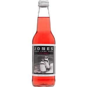 Jones Soda Co. Fufu Berry Soda   12 oz. glass bottle   Flavored 