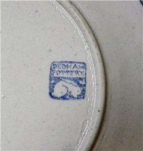 Antique 8 1/2 Dedham Pottery Duck Plate  