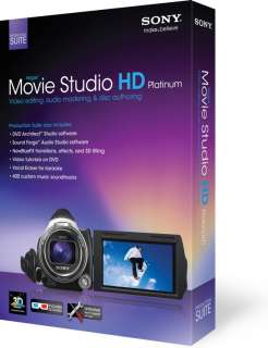 Sony Vegas Movie Studio HD Platinum Production Suite 11  
