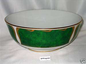 SERVING / VEGETABLE BOWL Lynn Chase Imperial Green NEW  