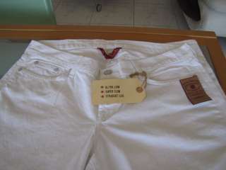 LUCKY BRAND JEANS WOMEN WHITE ULTRA LOW DIFERENT SIZES 100% COTON 