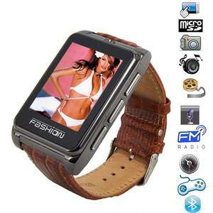 Unlocked Touch Screen Watch Mobile Cell Phone MP4 S9110 NEW  
