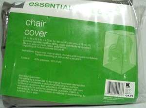 Essential Garden 27x34x30 Waterproof Patio Chair Cover  