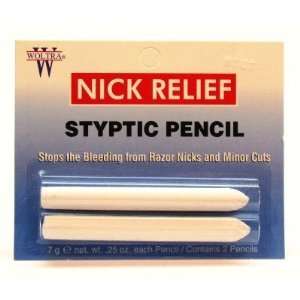  Nick Relief Styptic Pencil Twin (Blister) (3 Pack) with 