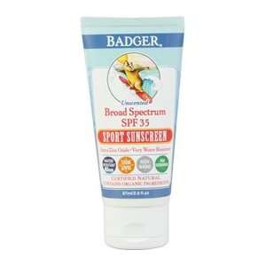  Badger SPF35 Broad Spectrum Unscented Sunscreen Beauty