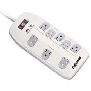     Superior Workstation Surge Protector, 8 Outlets, 6ft Cord FEL99015