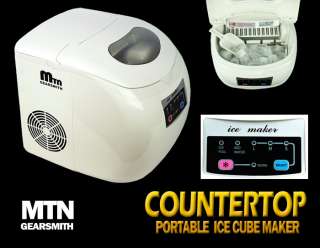 New MTN Gearsmith Deluxe Portable Countertop Ice Cube Maker Machine