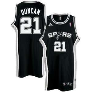  Tim Duncan Black adidas NBA Swingman San Antonio Spurs Youth Jersey 