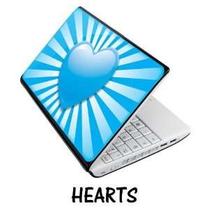  Netbook Skins Fits Acer, Asus, MSI, HP, Samsung   Hearts 